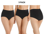 Bonds Womens Full Brief Seamless Comfortable Branded Waistband 3 Pack WWGAA