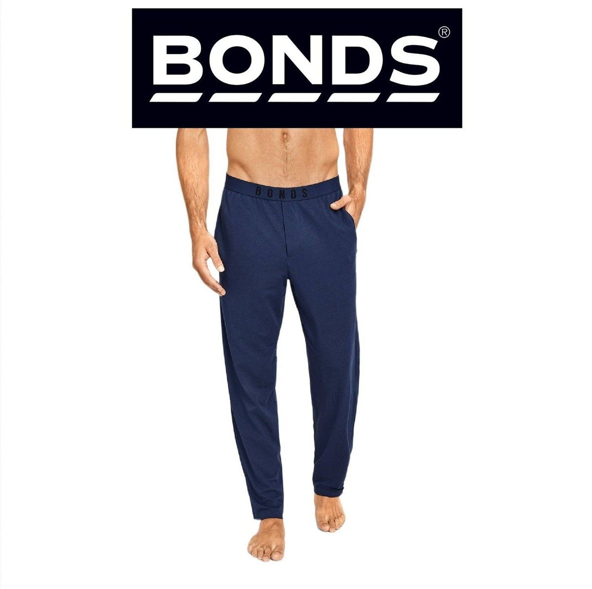 Bonds Mens Comfy Livin Jersey Pant Soft Stretchable Elastic Waist MXM9A