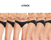 Bonds Womens Hipster Bikini Soft Cotton Low Rise Stretchy Waist 6 Pack WUFNA