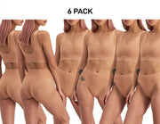 Bonds Womens Bases String Bikini Seamless Soft & Stretch Hi Waist 6 Pack WT4R