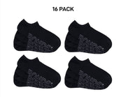 Bonds Mens Logo Lightweight No Show Comfy Mesh Cooling Zone Socks 16 Pack SXN64N