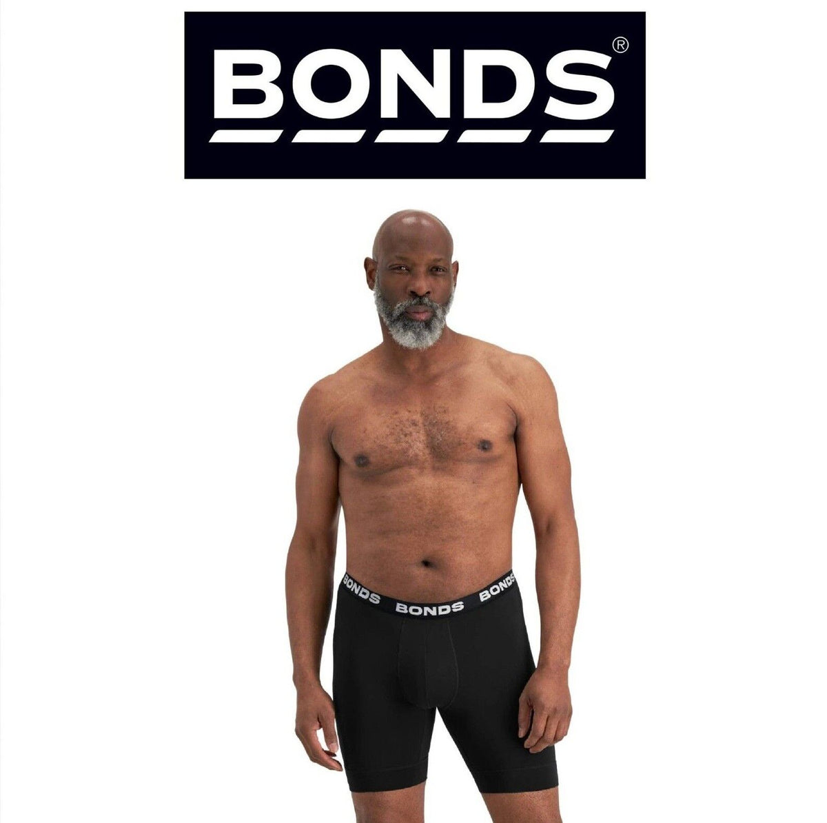 Bonds Mens Total Package Long Trunk Soft and Breathable Superior Support MWHK