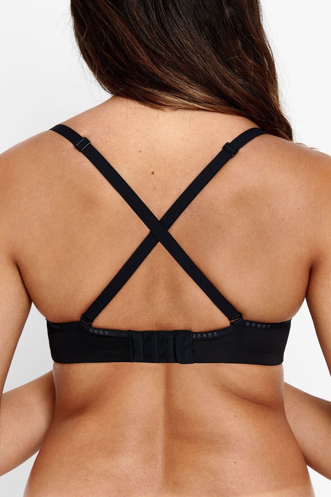 Bonds Womens Invisi Strapless Full Busted Bra Comfort Soft Silicon 3 Pack YXC3Y