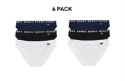Bonds Girls Hipster Bikini Plain Comfortable Cotton Fabric 6 Pack UWPR3A