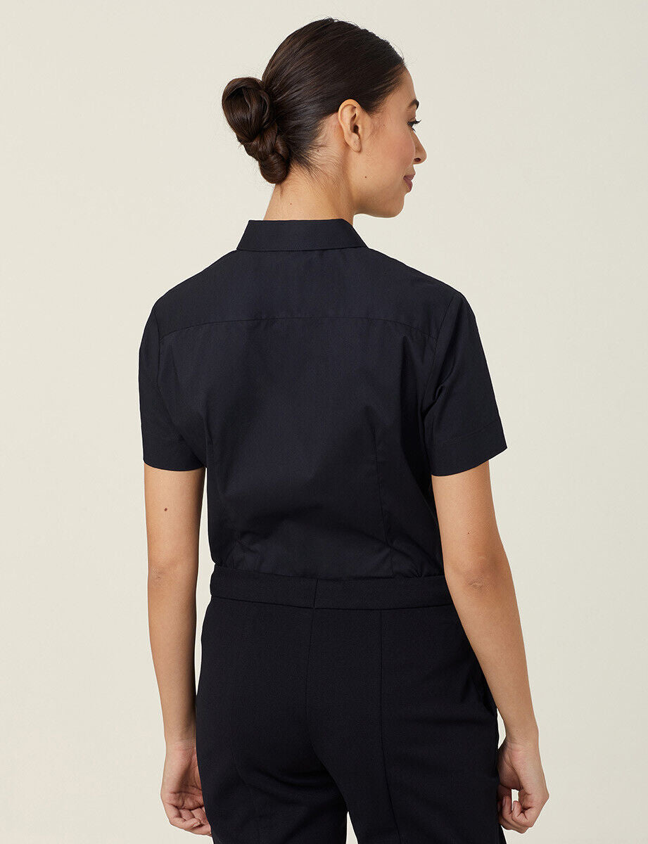 SALE NNT Women Avignon Short Sleeve Slim Comfortable Business Shirt CATUK8