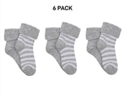 Bonds Baby Wondersock Super Soft Cotton and Durable Comfy 6 Pack R6289T