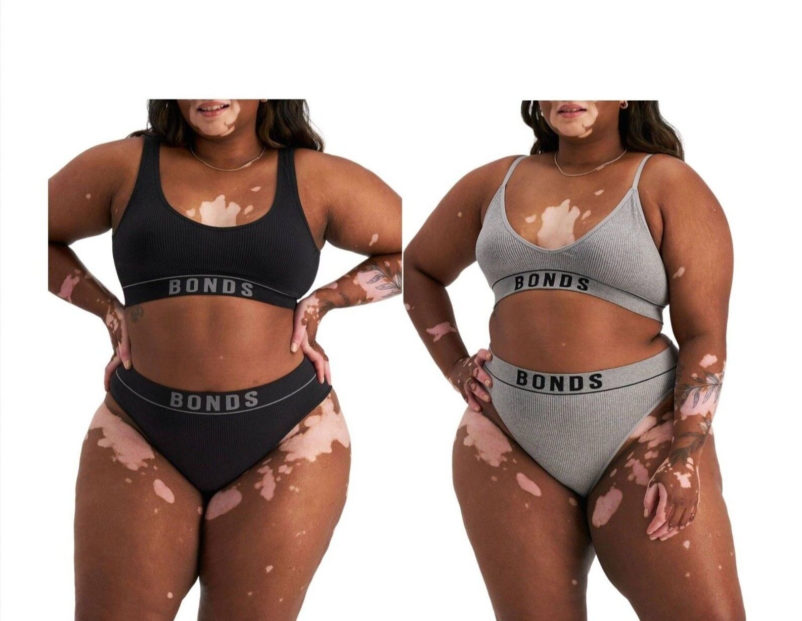 Bonds Womens Retro Rib Seamless Hi Bikini Hi Leg Comfy Smooth Stretchy WU8GT