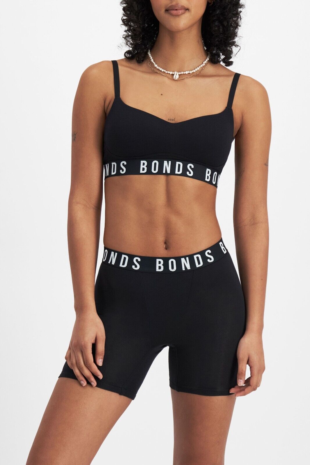 Bonds Womens Icons Super Logo Short Comfy Extra Coverage Mid-Length 6 Pack WR4V