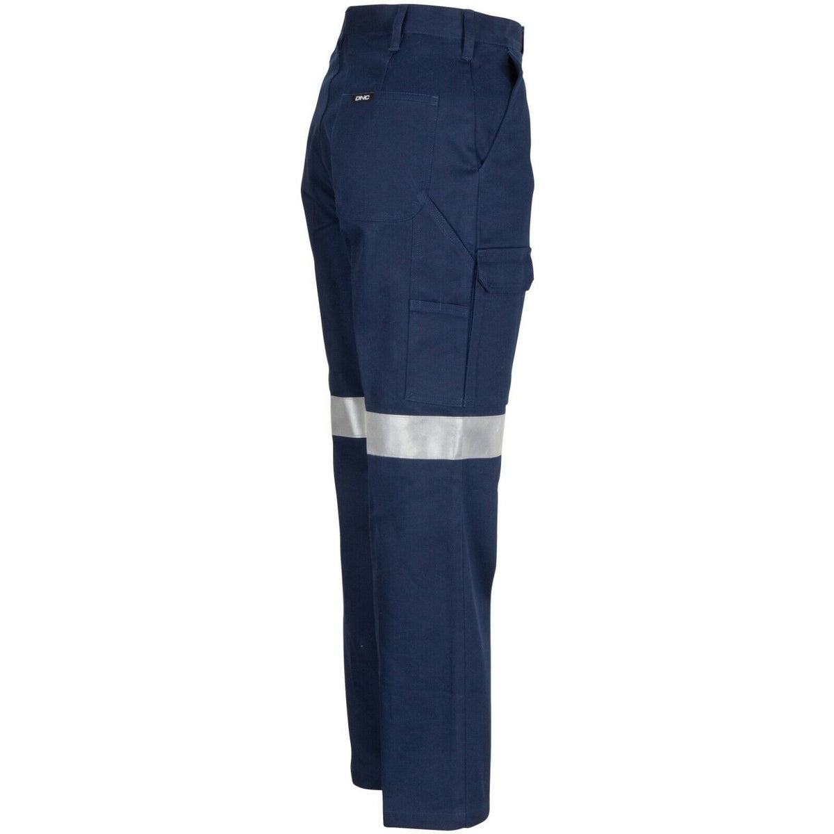 DNC Workwear Men RipStop Cargo Pants CSR Reflective Taped Tough Pant Work 3386