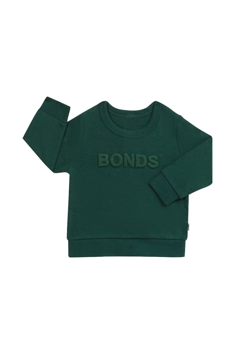 Bonds Baby Tech Sweats Pullover Ultimate Warm Comfort Sporty Style 6 Pack KVQTA