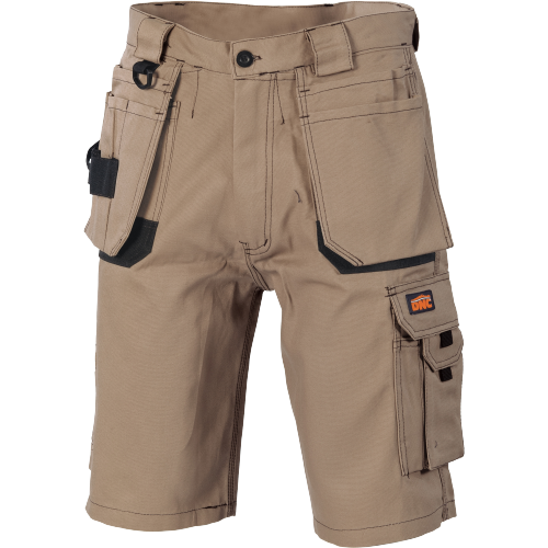 SALE DNC Workwear Duratex Cotton Duck Weave Tradies Cargo Shorts Comfort 3336