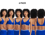 Bonds Womens Chafe Off Crop Ultimate Comfort Soft and Cooling Finish 6 Pack WR3X