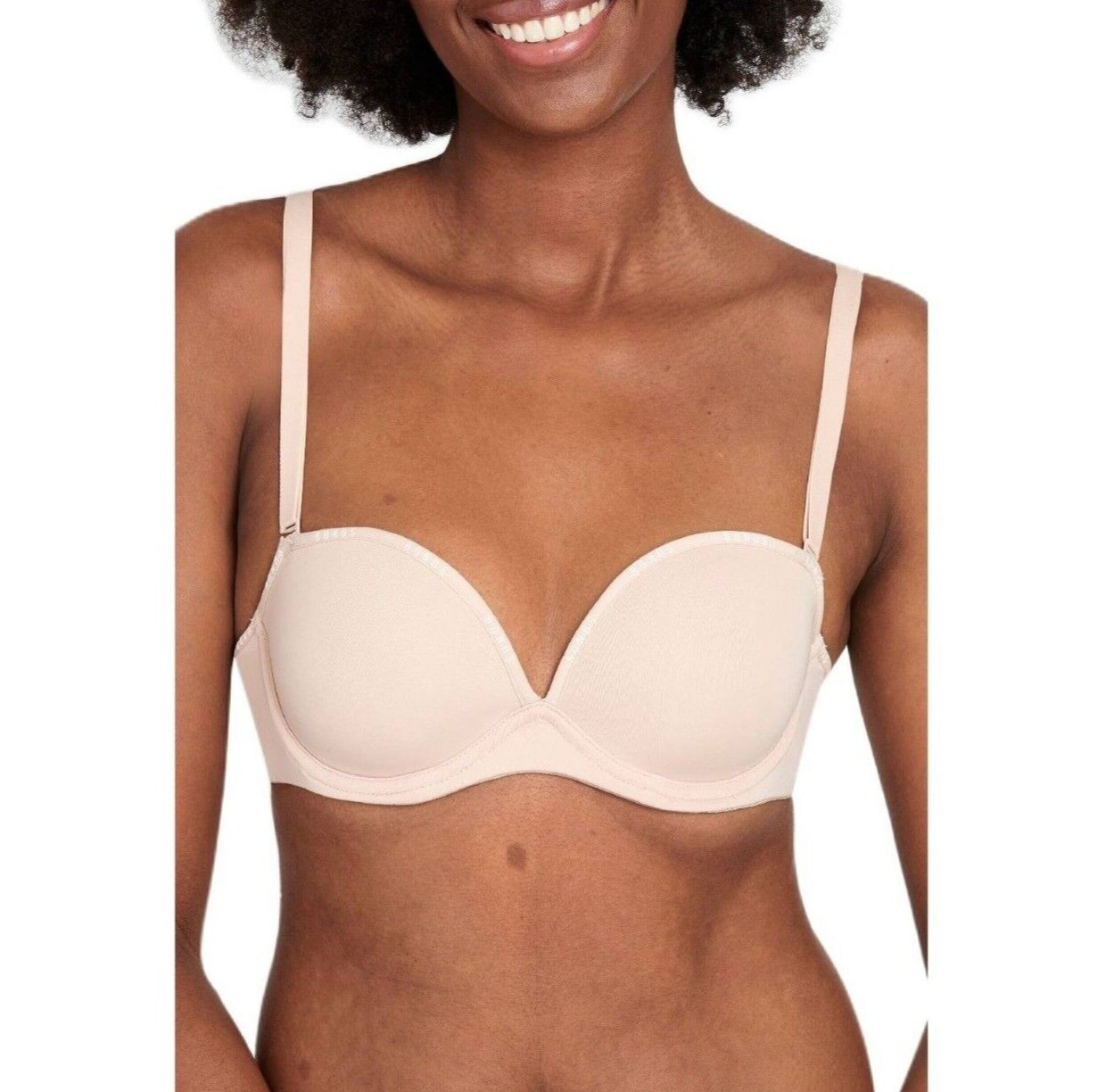 Bonds Womens Invisi Strapless Full Busted Bra Comfort Soft Silicon YXC3Y