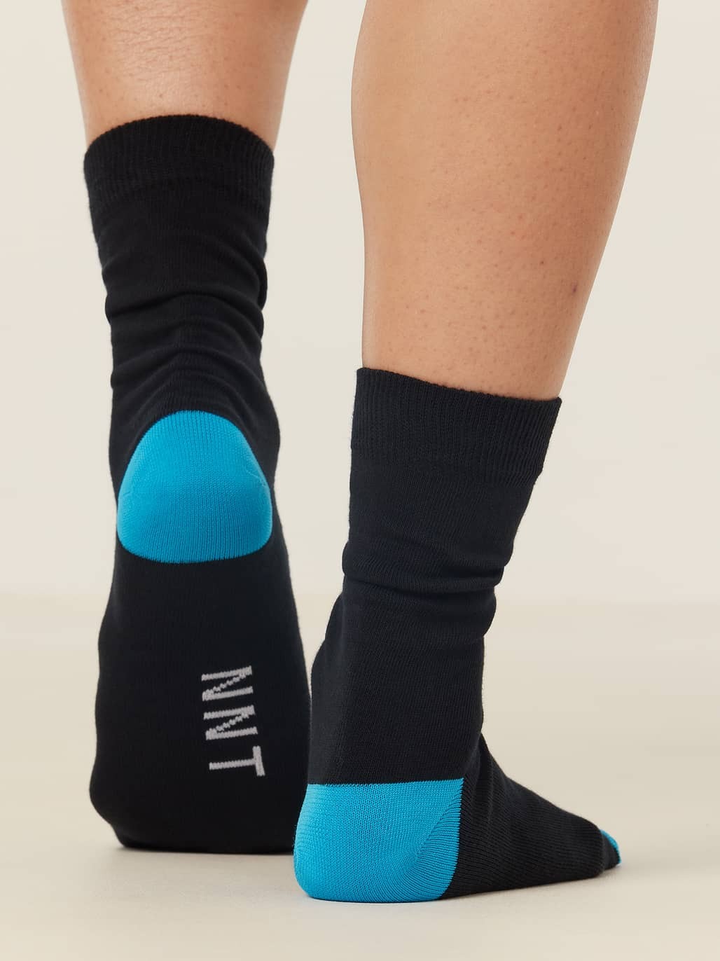 2PACK NNT Contrast Cotton Blend Crew Socks Unisex CATKW9