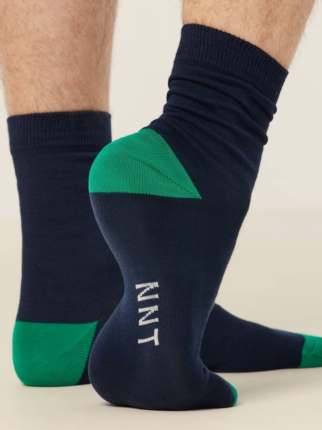 NNT Contrast Cotton Blend Crew Socks Unisex CATKW9