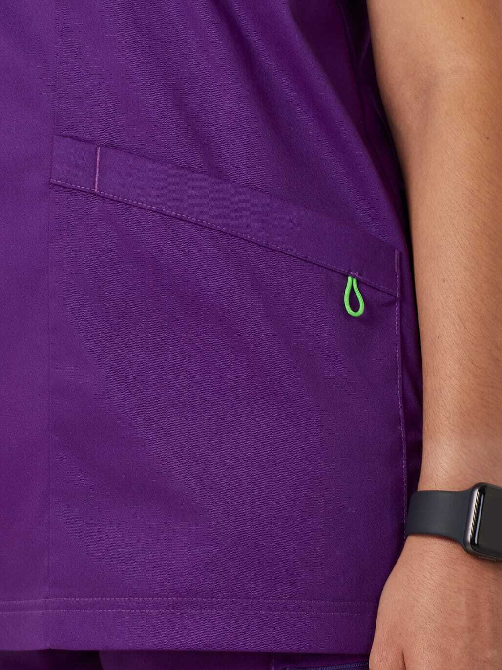 NNT Uniform Unisex Next Gen Anti Bacterial Carl Scrub Top V-neck Nurse Work CATRFV