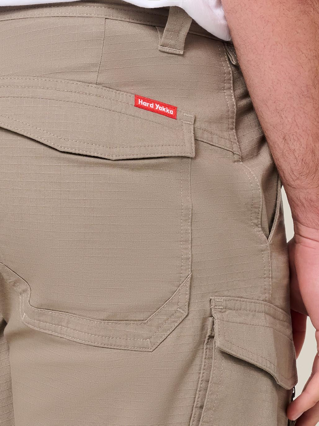 Hard Yakka Edge Ripstop Work Shorts Stretch Cargo Shorts Y05028