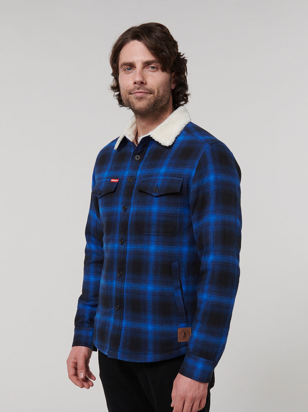 WINTER SALE! Hard Yakka Mens Heritage Trucker Sherpa Warm Work Jacket Y06823