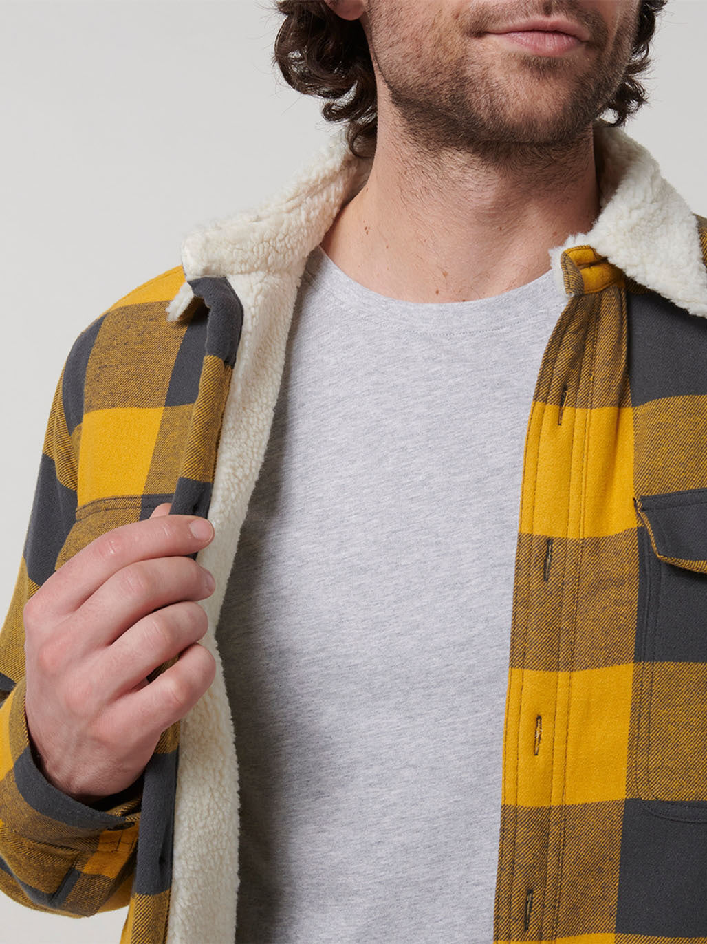 WINTER SALE! Hard Yakka Mens Heritage Trucker Sherpa Warm Work Jacket Y06823