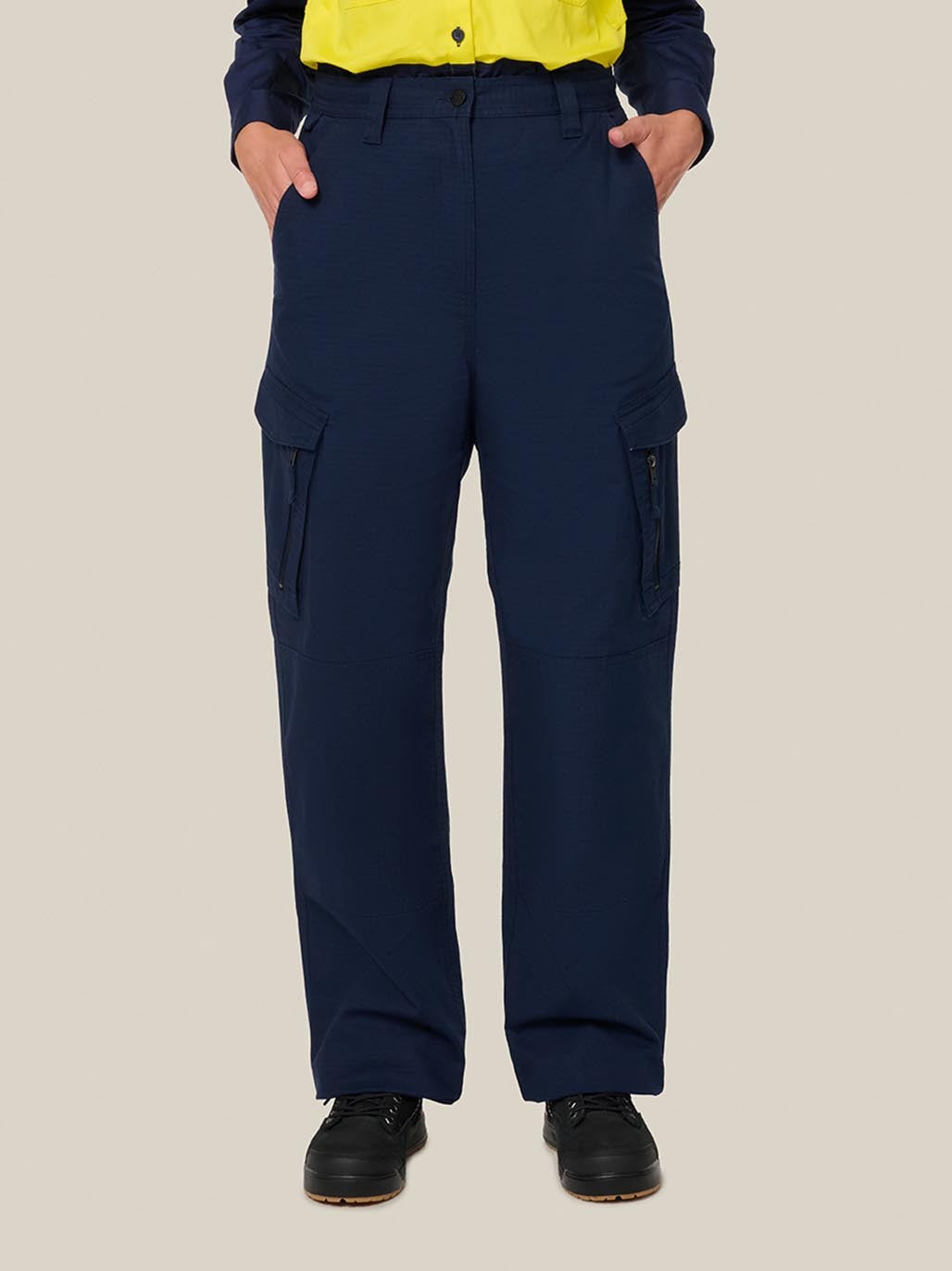 Hard Yakka Womens Edge Ripstop Stretch Work Pant Cargo Pants Y08150