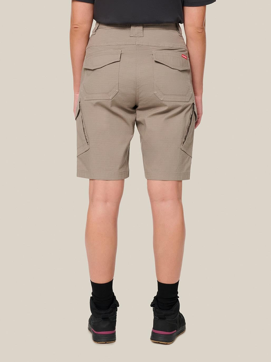 Hard Yakka Womens Edge Ripstop Work Shorts Stretch Cargo Shorts Y08202