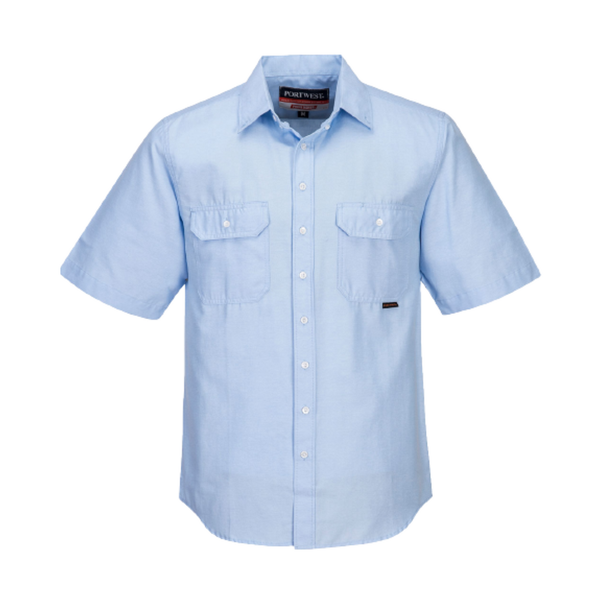 Portwest Adelaide Shirt, Short Sleeve, Light Weight Button Front Closure MS869-Collins Clothing Co