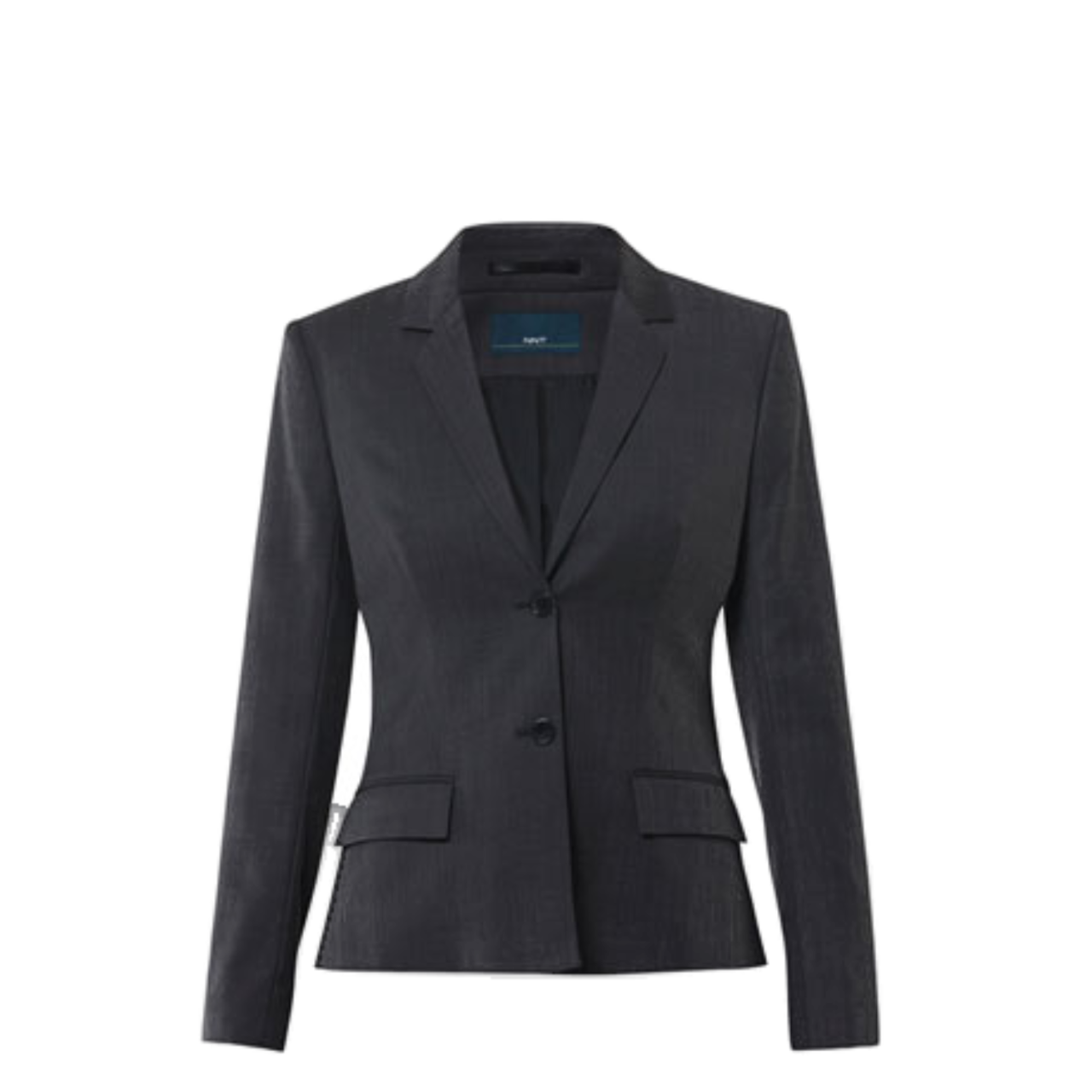 NNT Womens 2 Button Mid Length Formal Jacket Long Sleeve Blazer Business CAT1D4-Collins Clothing Co