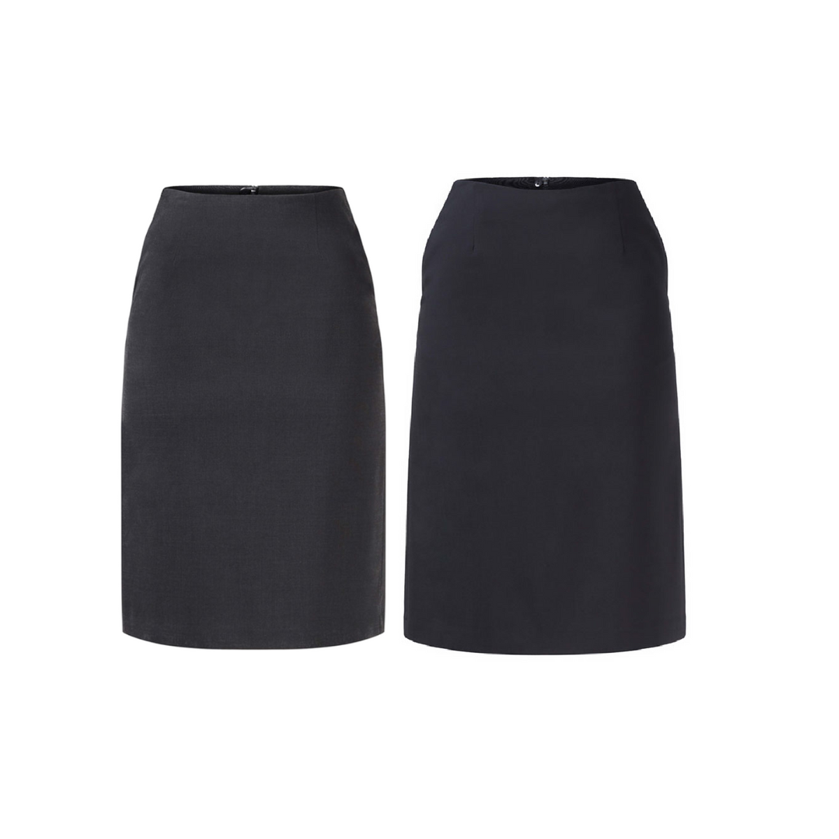 NNT Womens  A-Line Skirt SKIRT Modern A-line silhouette Invisible Zip CAT2P3-Collins Clothing Co