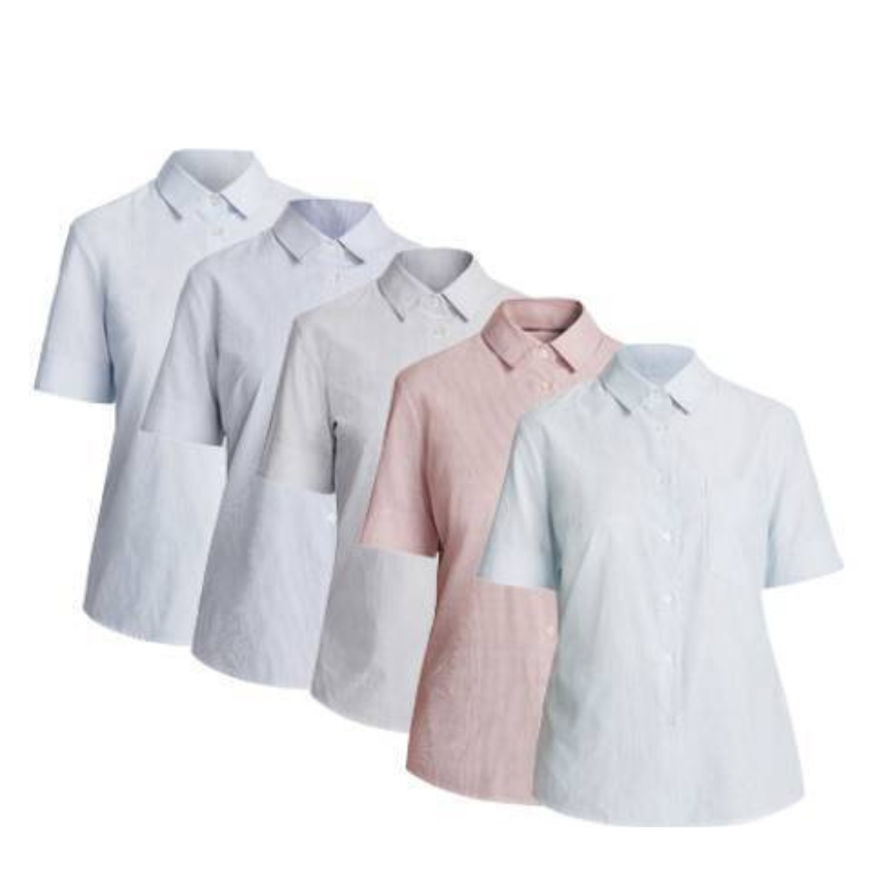 NNT Mens Textured Stripe SS Shirt Button Slimline Collared Shirt CATU65-Collins Clothing Co