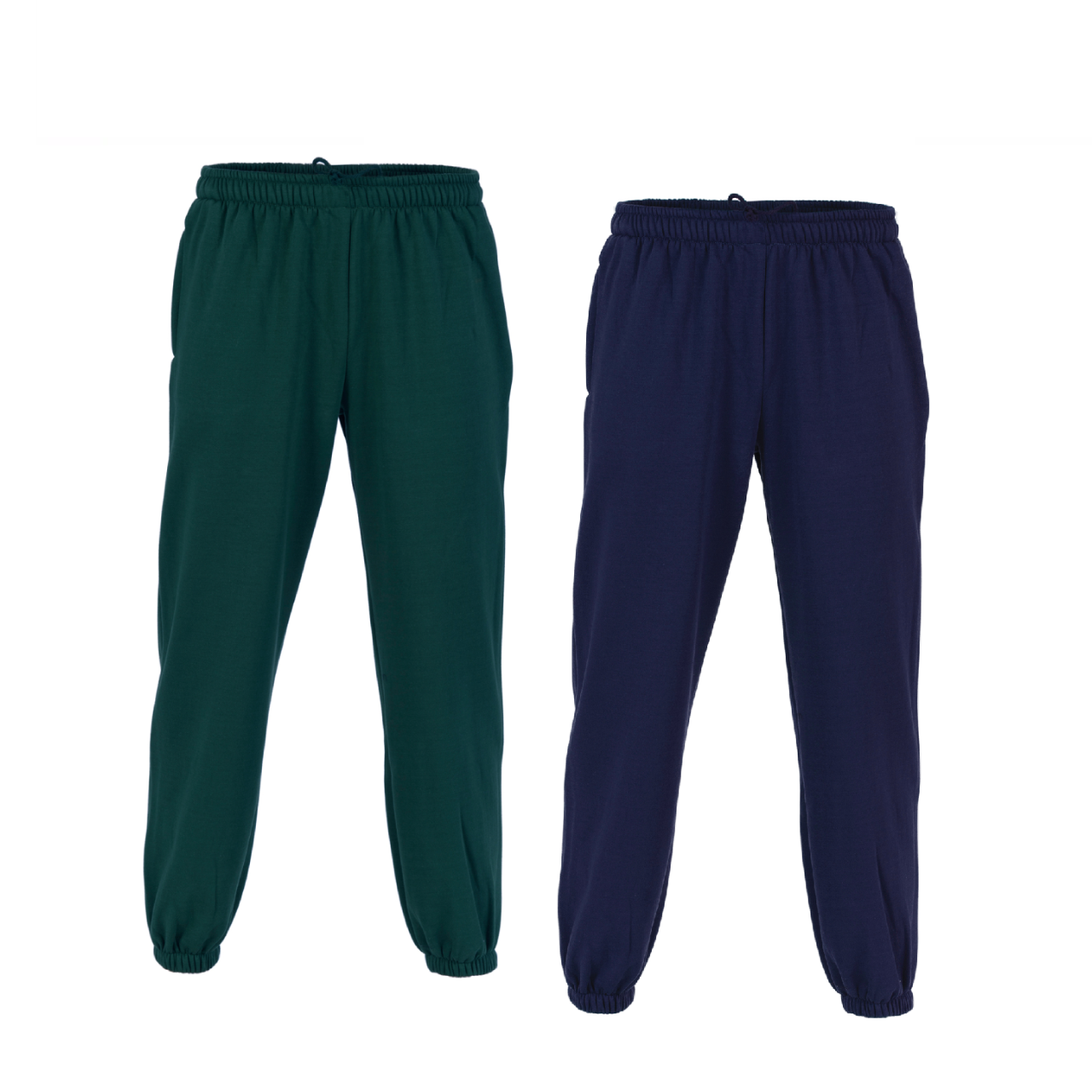 DNC Workwear Mens Poly/Cotton Fleecy Track Pants Comfortable Work 5401-Collins Clothing Co