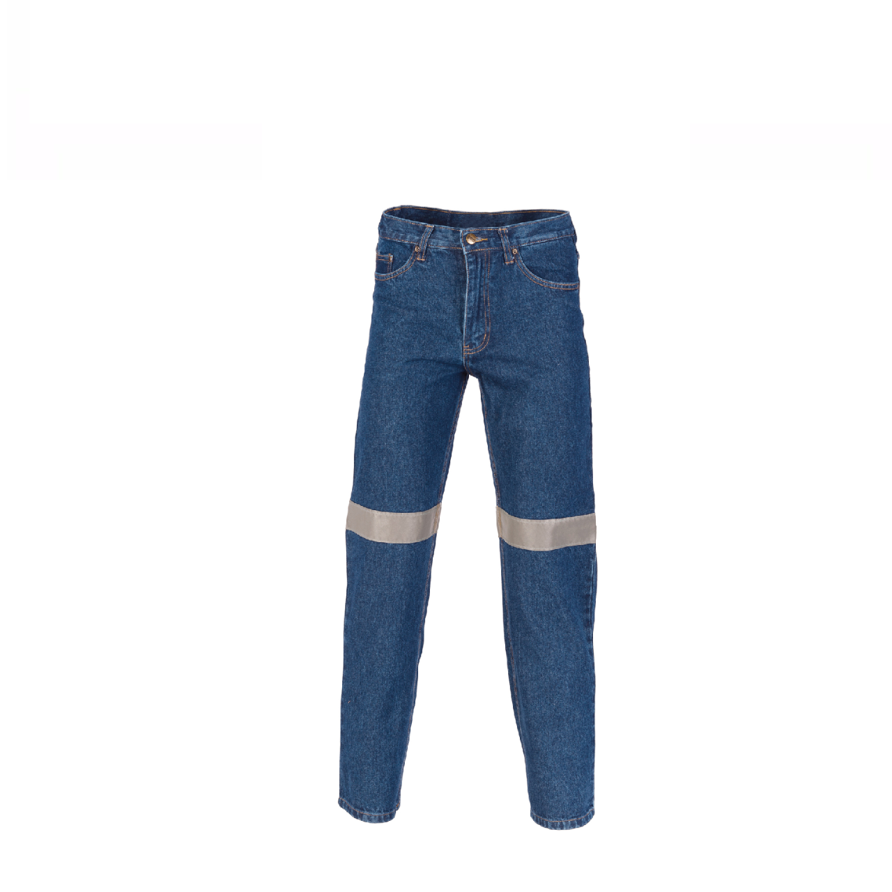 DNC Workwear Womens Taped Denim Stretch Jeans Reflective Comfortable 3347-Collins Clothing Co