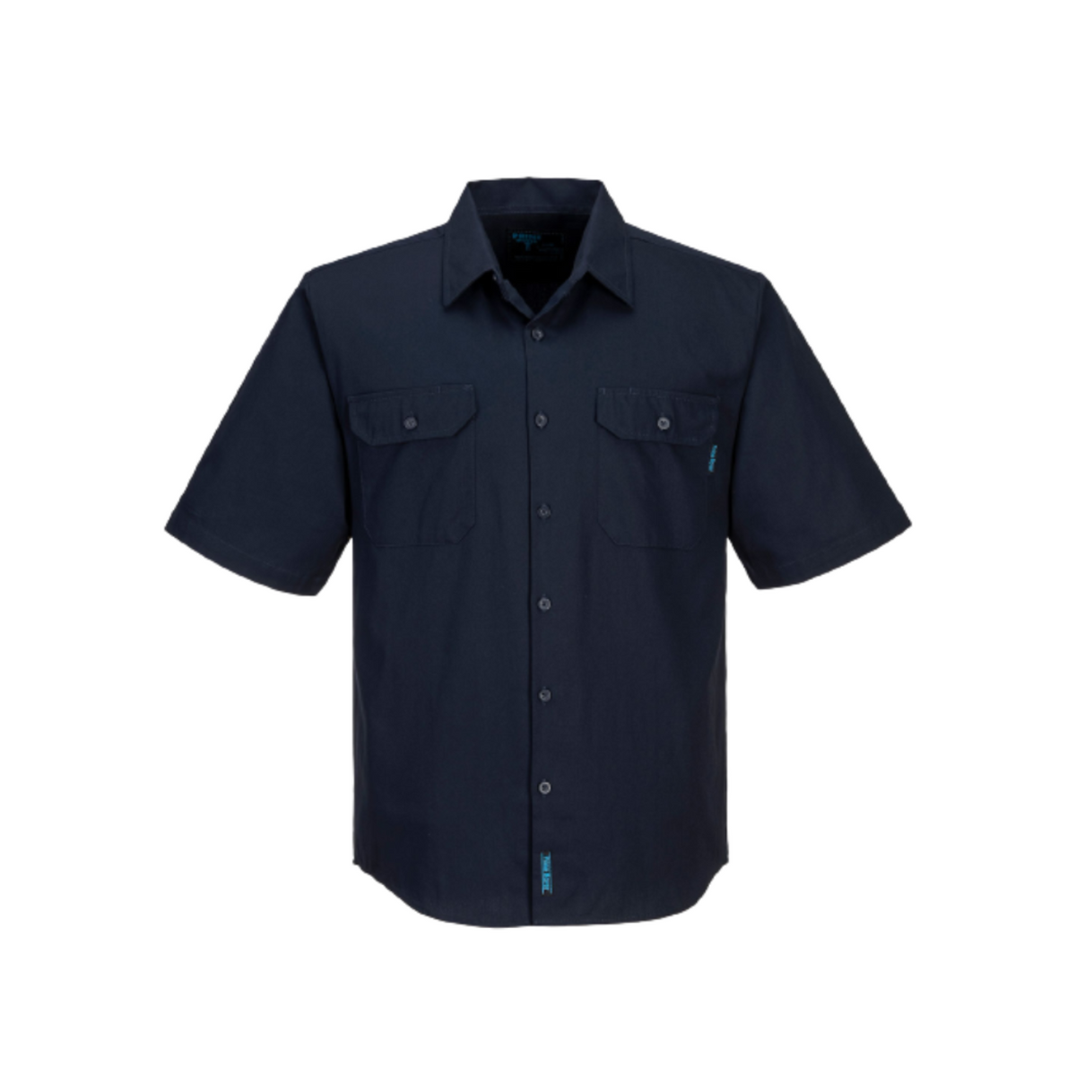 Portwest Adelaide Shirt, Short Sleeve, Regular Weight Cotton Polo Shirt MS905-Collins Clothing Co