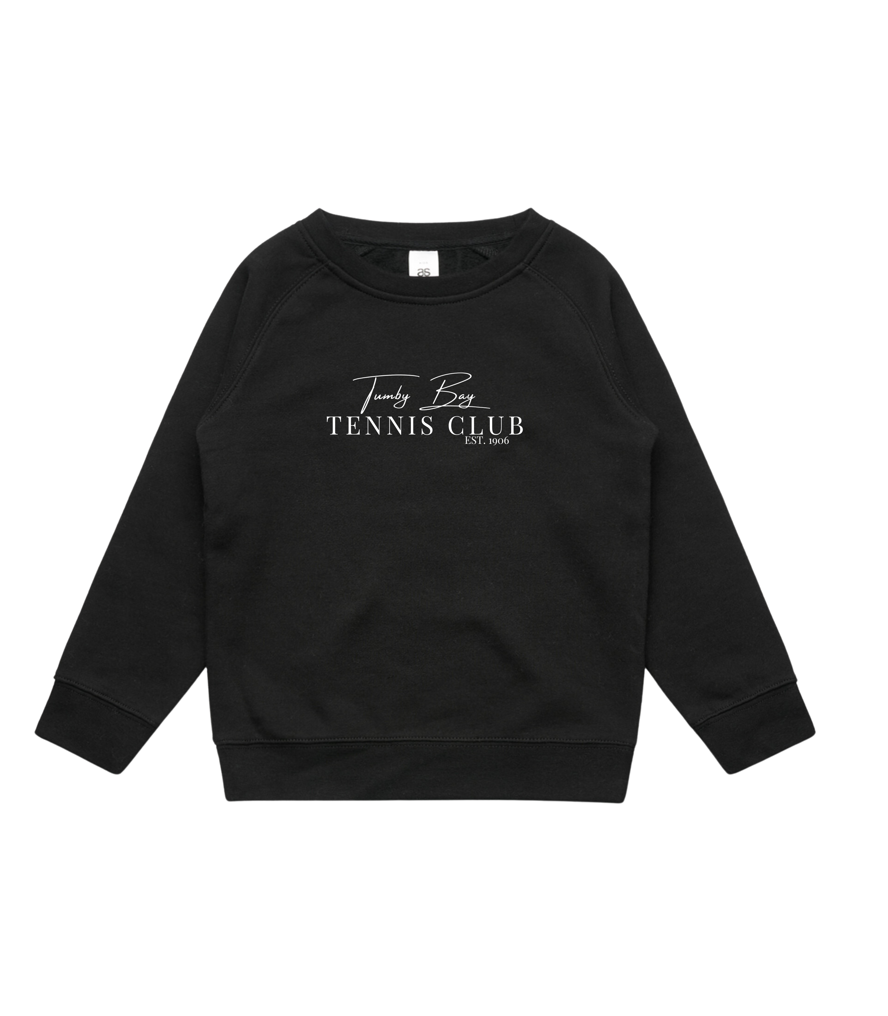 Tumby Bay Tennis Club Kids Supply Crew Embroidered Logo 3031-Collins Clothing Co