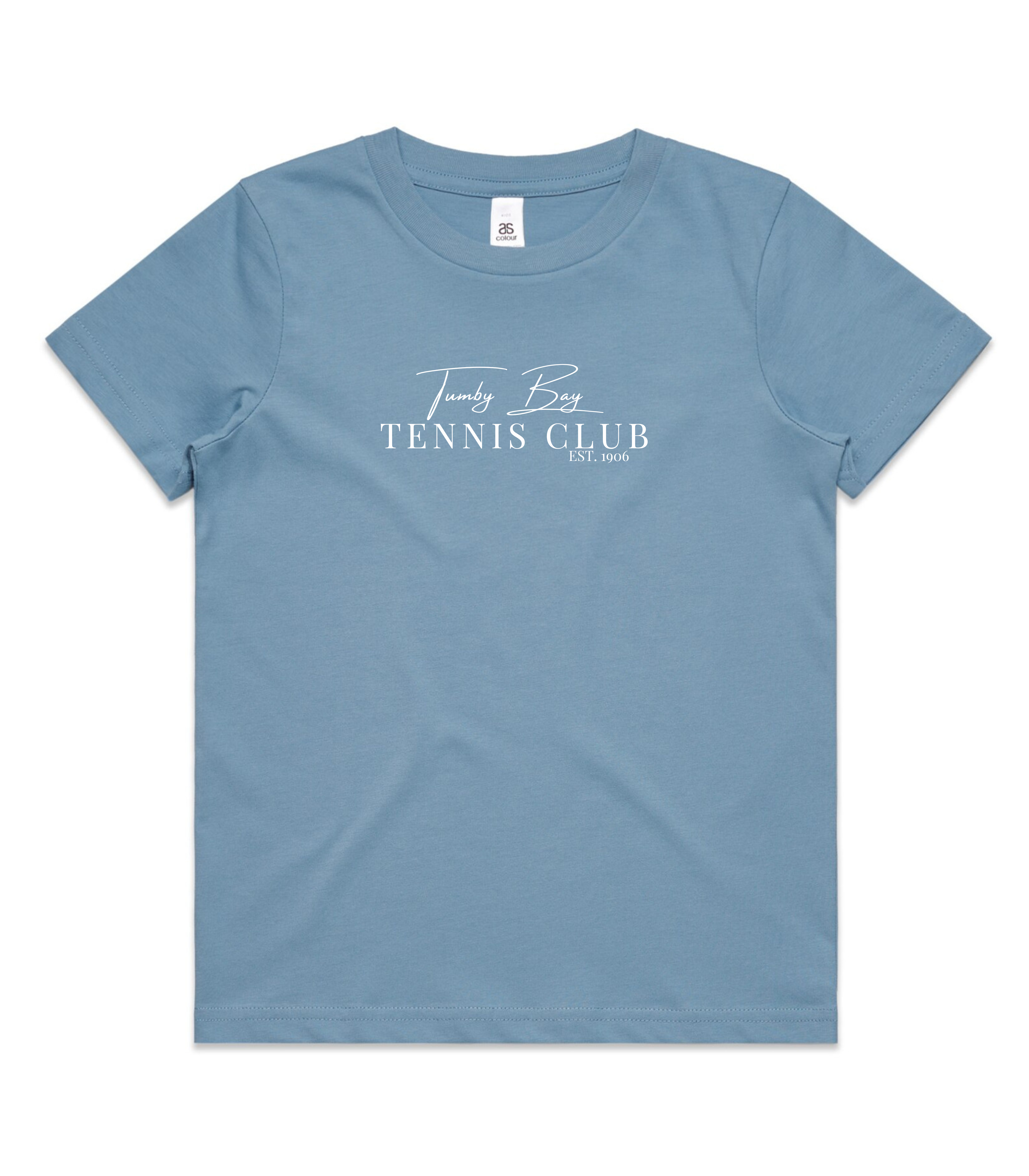 Tumby Bay Tennis Club Top Kids Tee 3006