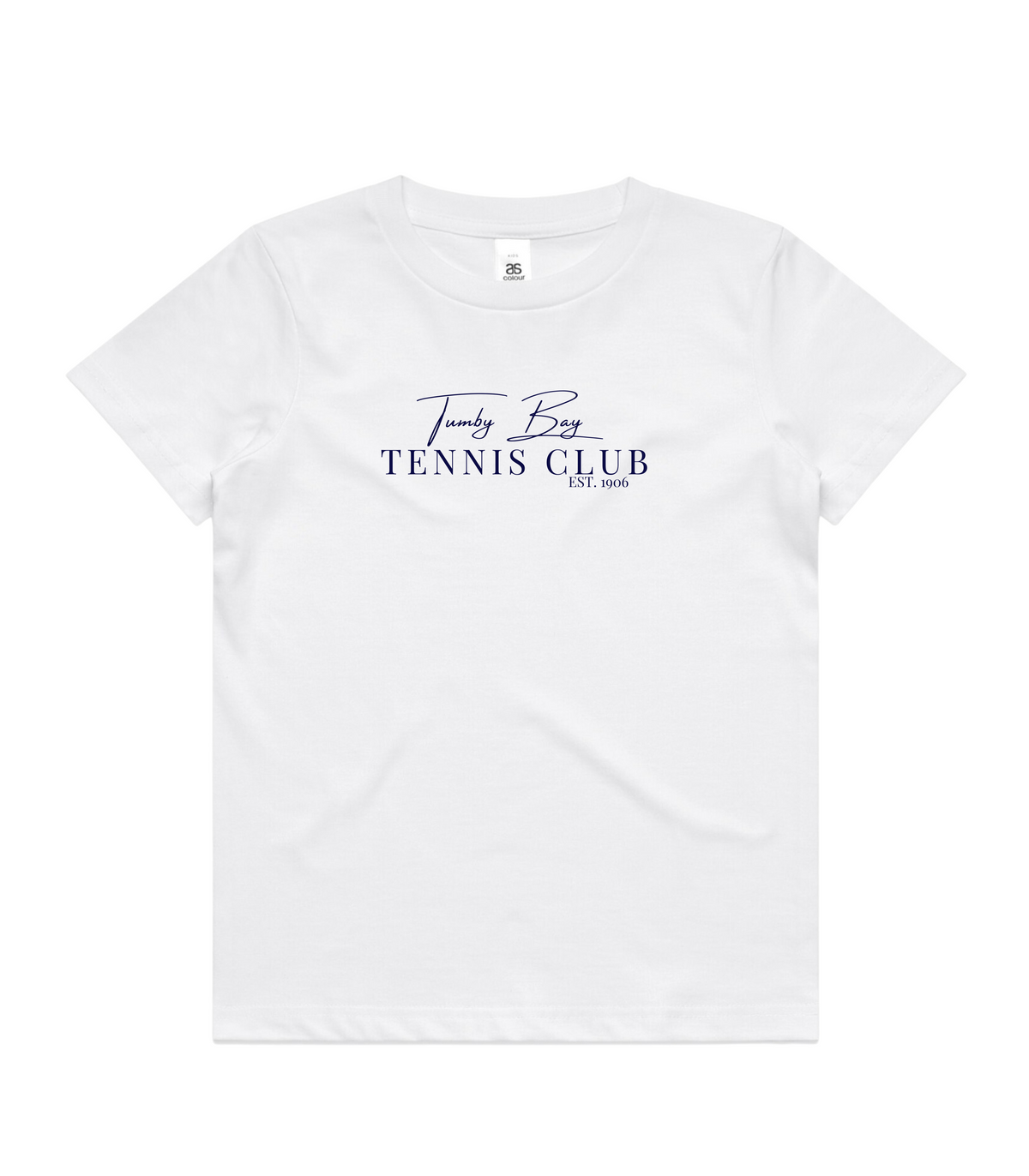 Tumby Bay Tennis Club Kids Staple Tee 3006-Collins Clothing Co