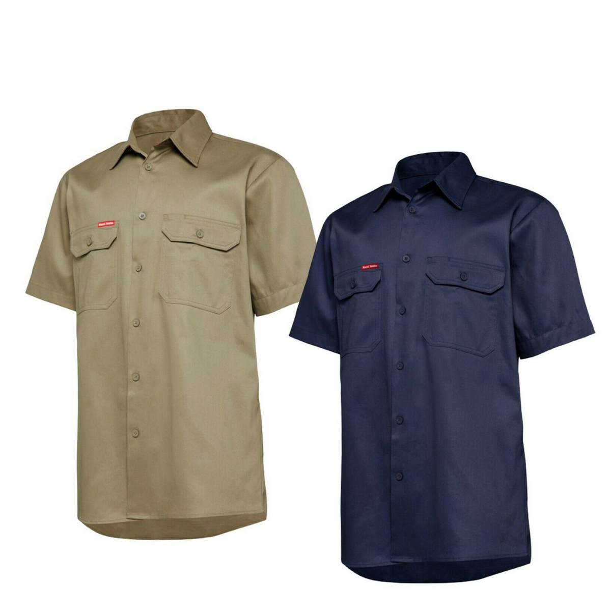 Mens Hard Yakka Core Light Weight Cool Drill Work Shirt Summer Tradie Y04625-Collins Clothing Co