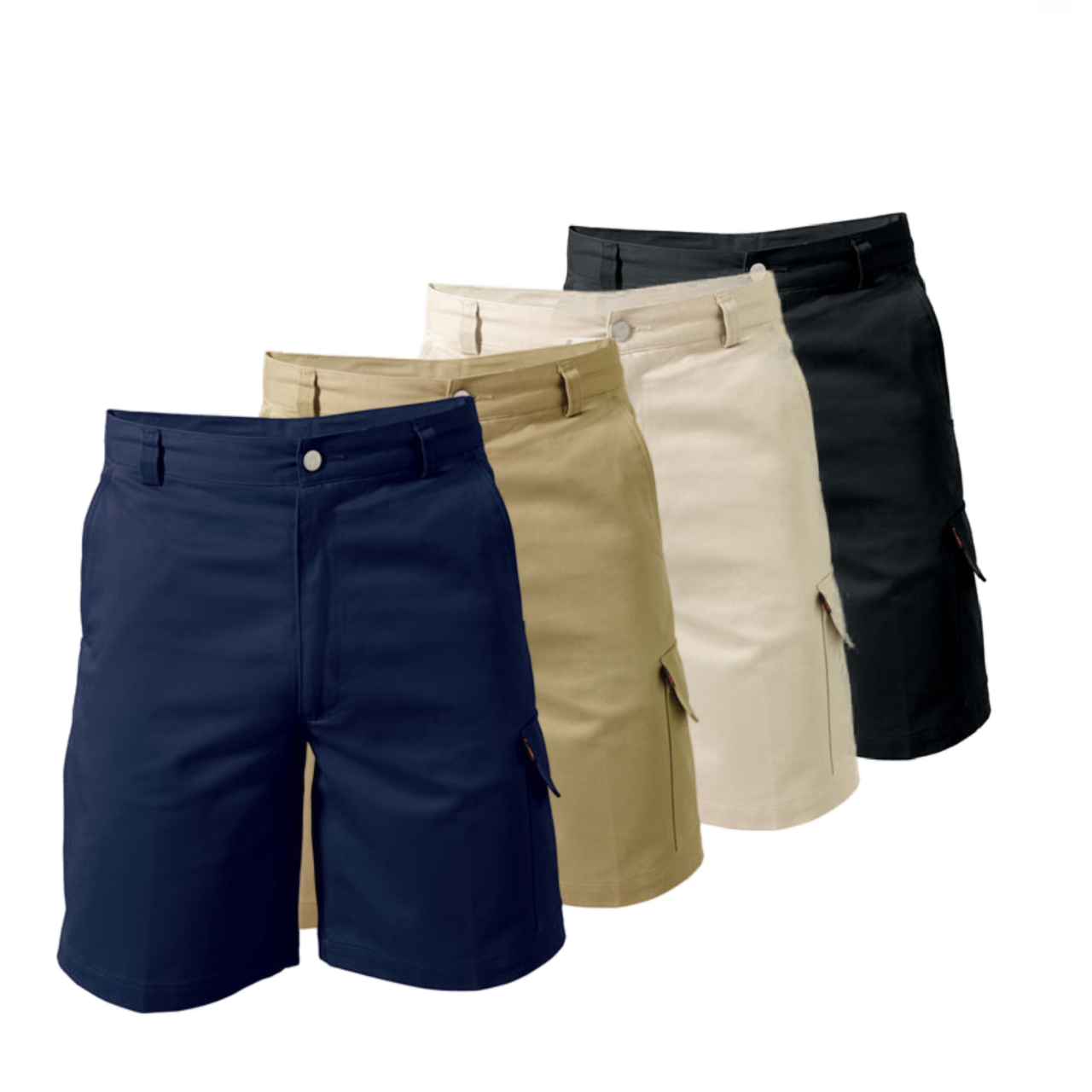 KingGee Mens New G'S Workers Short Work Shorts Cargo Pockets Repels Water K17100-Collins Clothing Co