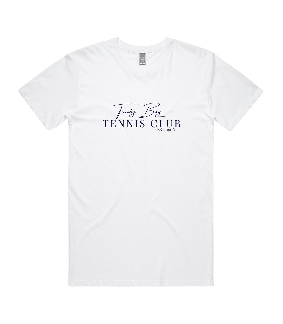 Tumby Bay Tennis Club Mens Staple Tee 5001-Collins Clothing Co