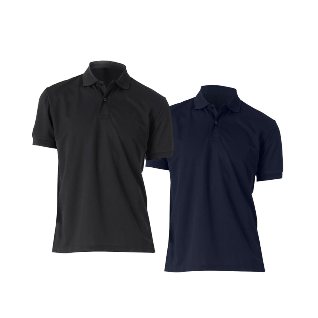 NNT Men Cool Plus Classic Fit Polo Shirt Short Sleeve Two Button Business CATD0A-Collins Clothing Co