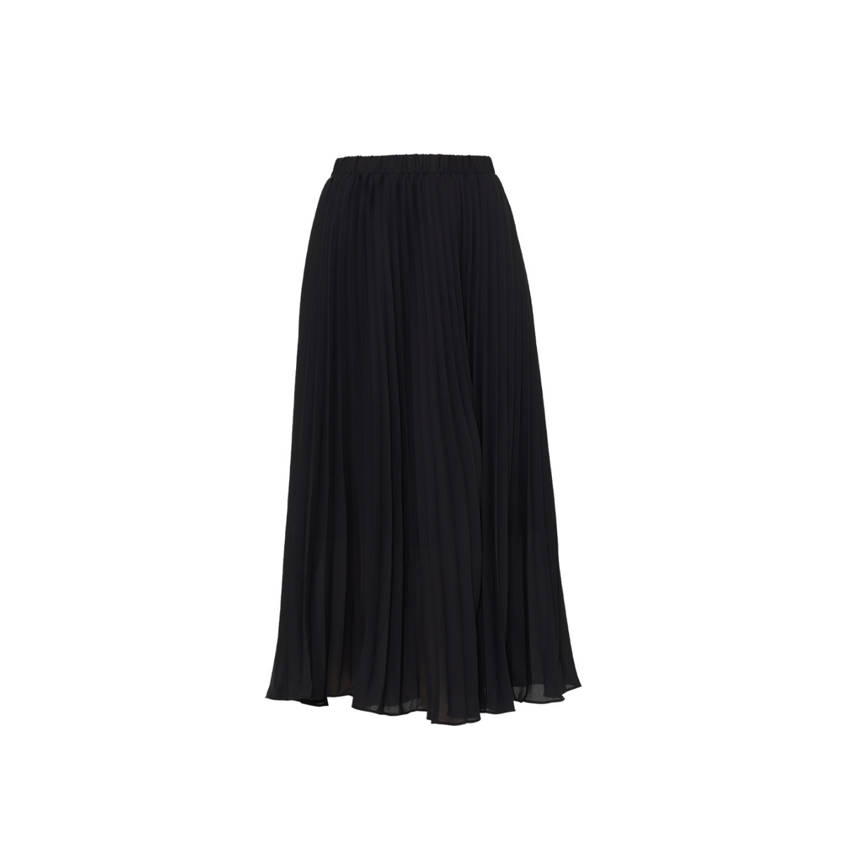 NNT Womens Formal Soft Georgette Pleated Midi Skirt Relaxed Fit Business CAT2R2-Collins Clothing Co