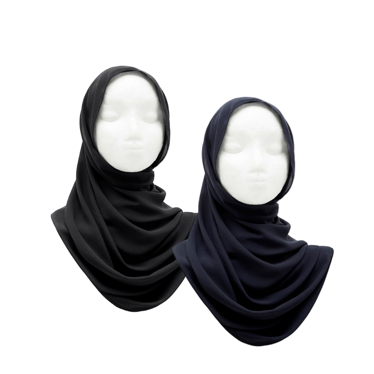 NNT Womens Georgie Eco Soft Eco-friendly Wrinkle-Resistant Durable Hijab CAT0LN-Collins Clothing Co