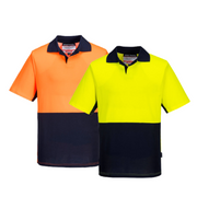 Portwest Short Sleeve Food Industry Cotton Comfort Polo Work Safety MF210-Collins Clothing Co