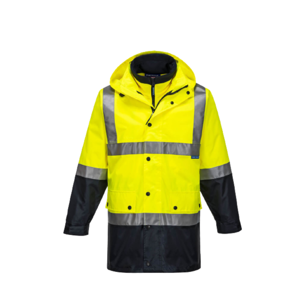 Portwest Eyre Day/Night 3-in-1 Jacket 2 Tone Reflective Work Safety MJ996-Collins Clothing Co