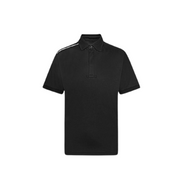 Portwest KX3 Polo Shirt Breathable Ribb Collar Black Short Sleeve Shirt T820-Collins Clothing Co