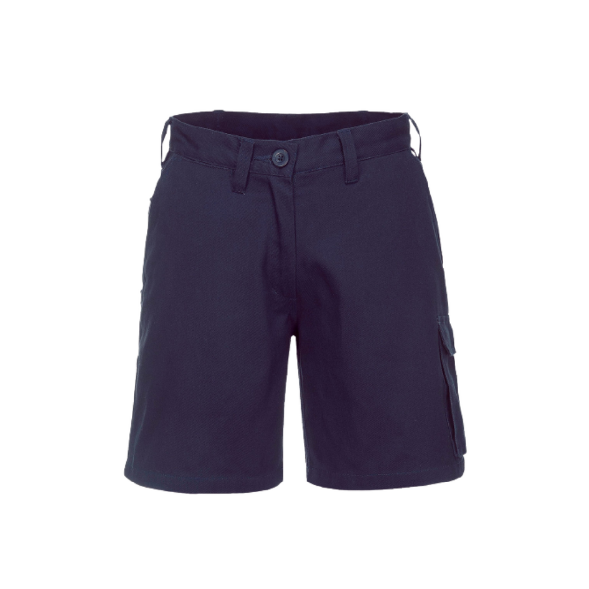 Portwest Ladies Cargo Shorts Breathabilty Navy Belt Button Shorts ML702-Collins Clothing Co
