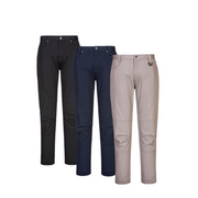 Portwest Ladies Stretch Slim Fit Work Pants Cotton Cargo Pants Comfort LP401-Collins Clothing Co