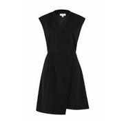 NNT Womens Sleeveless Dress Wrap Comfortable Knee Length Classic Fit CAT67Z-Collins Clothing Co