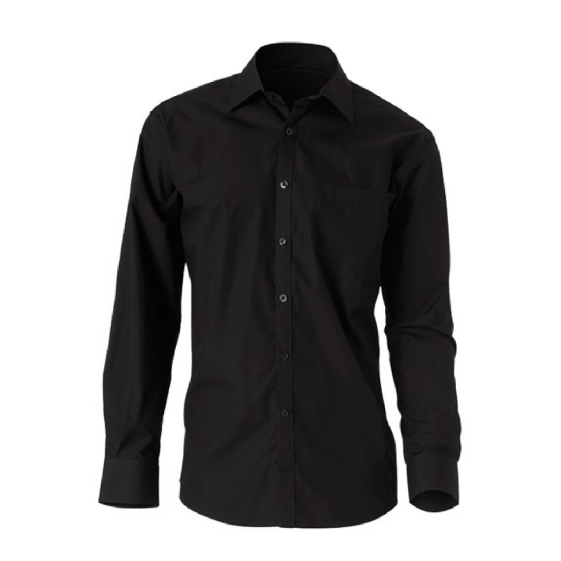 NNT Mens Polycotton Long Sleeve Cutaway Collar Classic Fit Shirt Business CATD1H