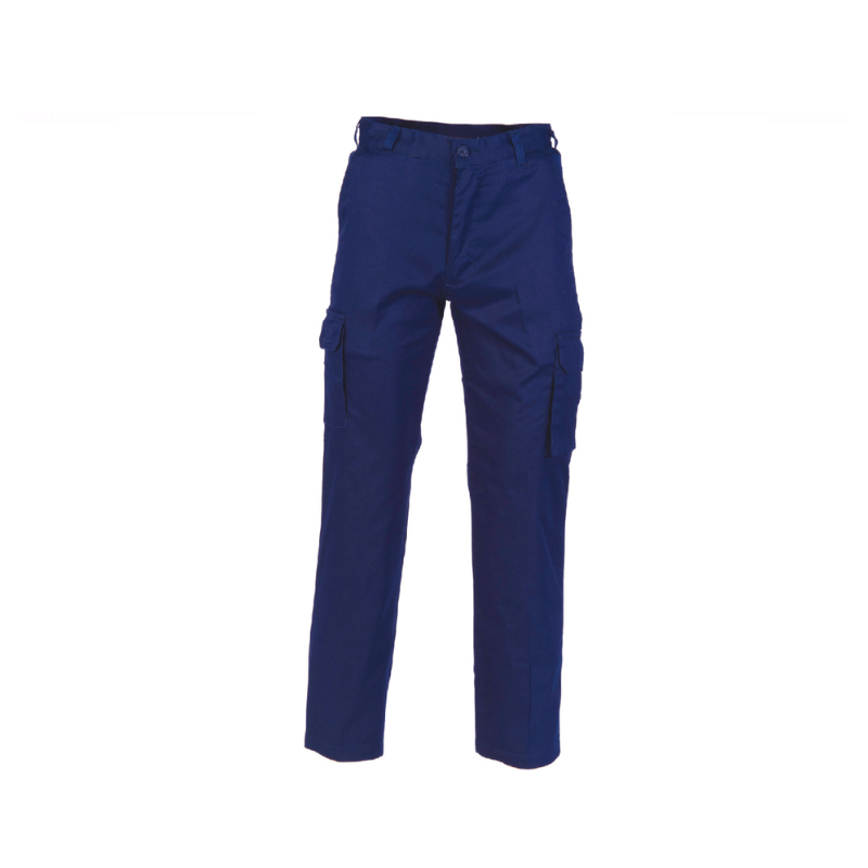 DNC Workwear MensMiddleweight Cool - Breeze Cotton Cargo Pants Work 3320-Collins Clothing Co