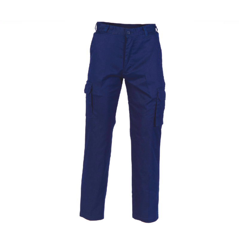 DNC Workwear MensMiddleweight Cool - Breeze Cotton Cargo Pants Work 3320-Collins Clothing Co